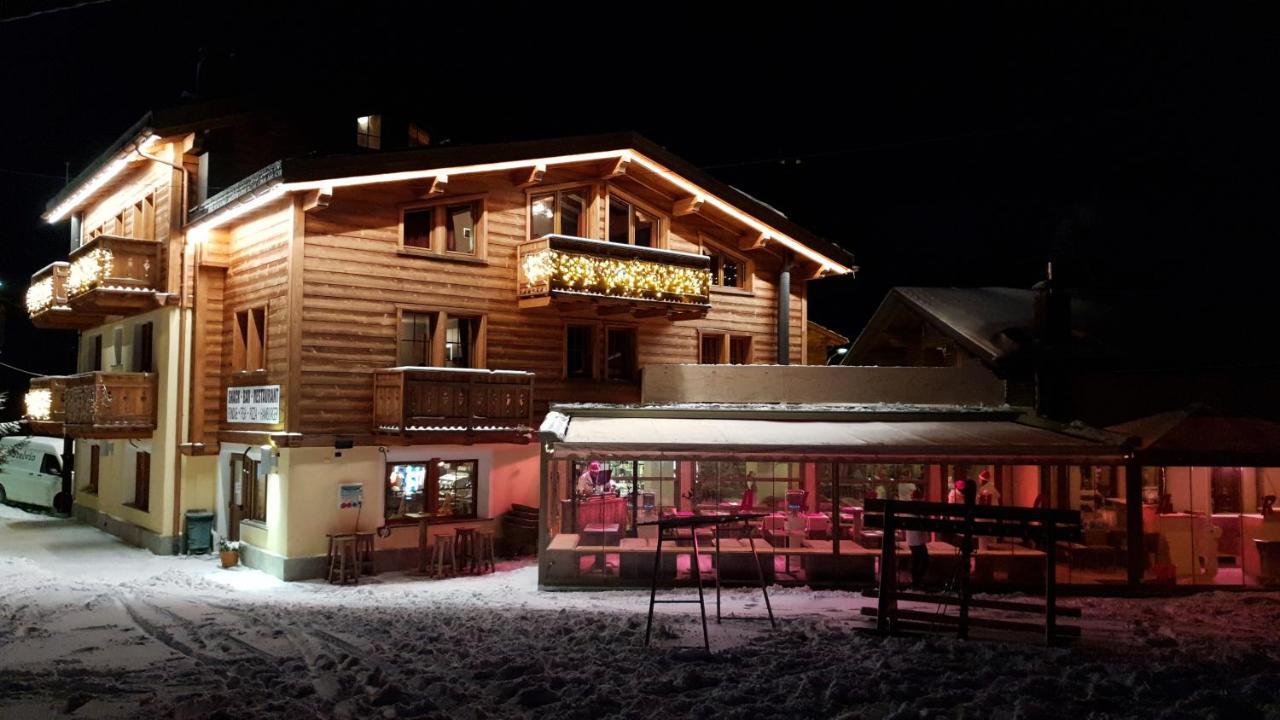 Alpino Lodge Bivio Livigno Buitenkant foto